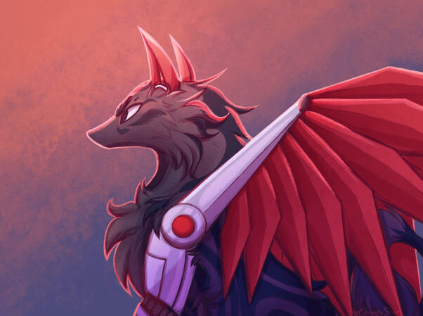 Shaded Halfbody for Reki